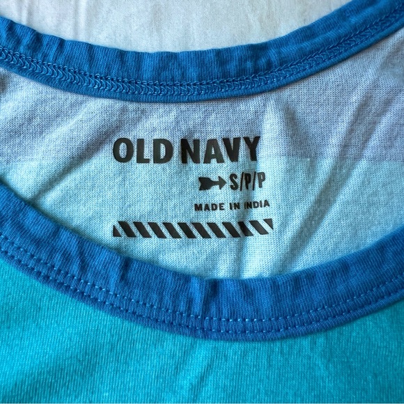 Blue Colorblock Stripe Tank - Picture 2 of 2